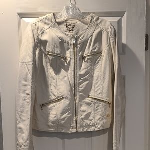 Point Zero faux leather Jacket size large